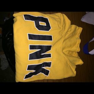 Yellow Hoodie From Pink